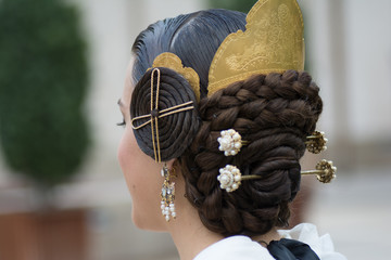 Peinado Fallera de Valencia