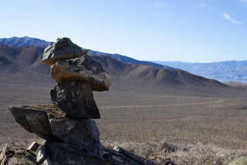 Berg Landschaft Wüste Steinig Trocken Heiß