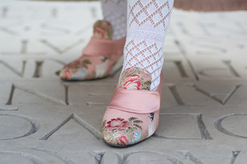 Zapatos Fallera de Valencia