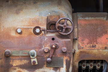 錆のパターン　Retro iron plate or automobile rust pattern