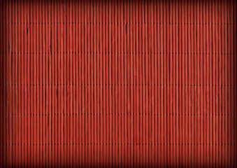 High Resolution Bamboo Place Mat Chinese Red Rustic Coarse Grain Vignette Texture