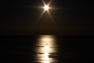 Sonnenuntergang Meer Ozean