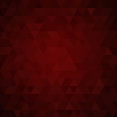 red vector wave. abstract image. polygonal style. geometric design. advertising template. eps 10