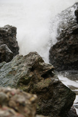 rocky Baltic sea coastline