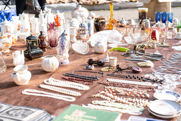 Various items for sale at the fair