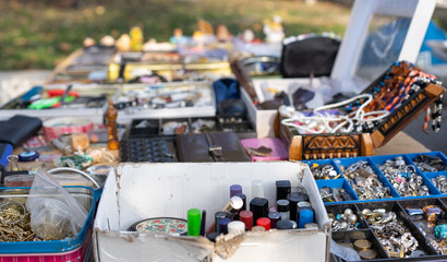 Various items for sale at the fair
