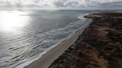 Fototapeta premium beautiful costline in Brazil during early mornign sunrise