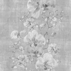 Watercolor seamless pattern. Abstract background with colorful  spring  field