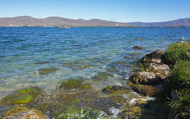 Lake Sevan, the largest lake in Armenia and the Caucasus region