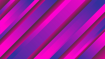 Obraz premium abstract vector background patter, blue and pink neon lines
