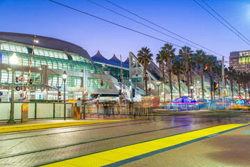 San Diego Convention Center - obrazy, fototapety, plakaty