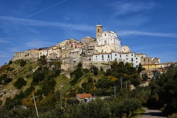 Fototapeta premium panorama of the old village of Altino