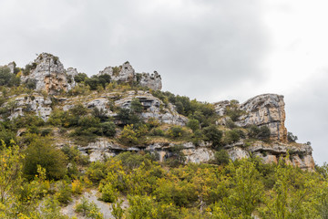 Fototapeta na wymiar Karstic landscape in Spain