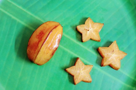 Star Fruit or Carambola.