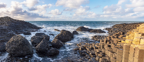 Giant's Causeway afternoon view, Northen Ireland, United Kingdom
