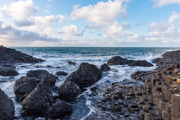Giant's Causeway afternoon view, Northen Ireland, United Kingdom