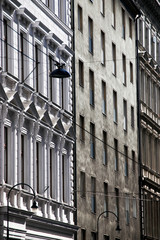 Classic architecture in the downtown of Vienna