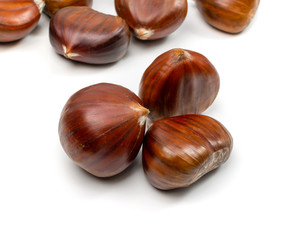 Edible Sweet Chestnuts, Healthy Autumn and Christmas Food