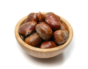Edible Sweet Chestnuts, Healthy Autumn and Christmas Food