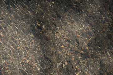 Clear water of the Trout Park, in Huasca, Hidalgo, Mexico