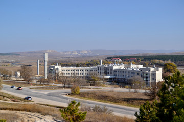 Multifunctional medical center under construction in Crimea 
