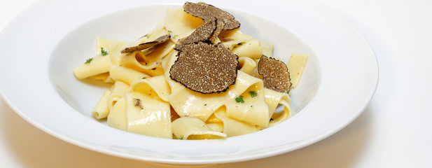 truffle with pasta
