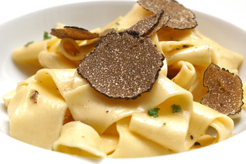 truffle with pasta
