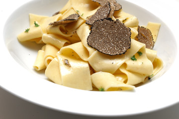 truffle with pasta