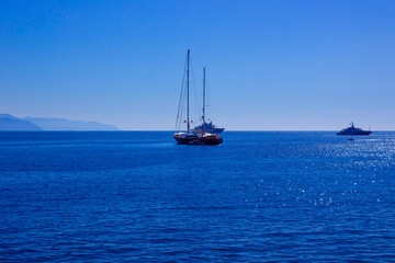 The beach of Santa Margherita Ligure