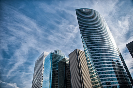 Tower building edf, La Defense, France