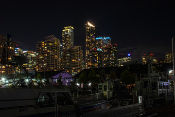 Fototapeta na wymiar Toronto at Night