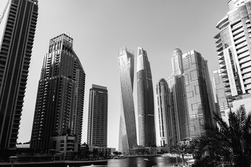 Dubai Marina skyscrapers
