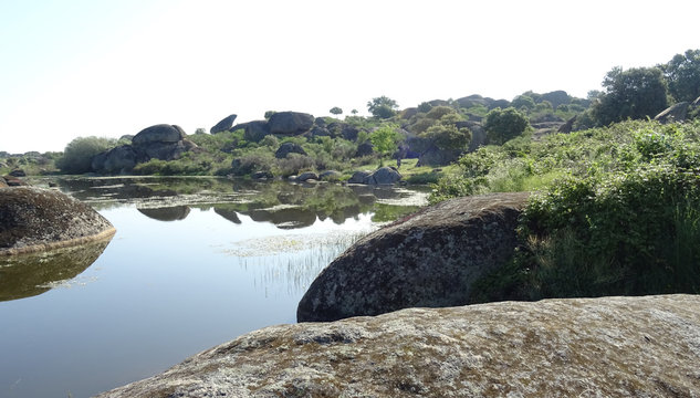 Eiszeitlandschaft bei Malpartida de Caceres