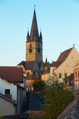 Obraz premium Sibiu Lutheran Cathedral, Romania