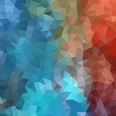 Light Blue, Red vector low poly layout. A sample with polygonal shapes. Brand new style for your business design. eps 10