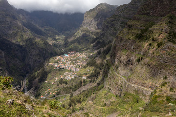 Valley of the Nuns, Curral das Freiras on Madeira Island, Portugal