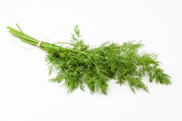 Dill on white