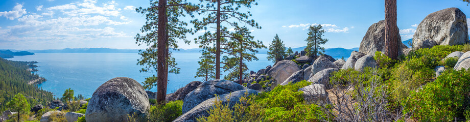 Lake Tahoe, CA - obrazy, fototapety, plakaty