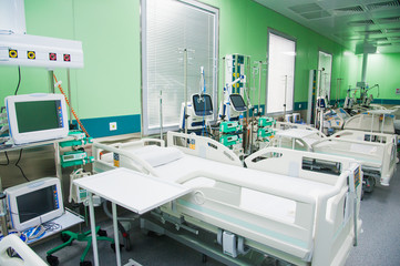 Interior of modern clinic