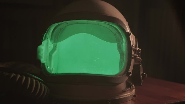 space helmet scifi concept