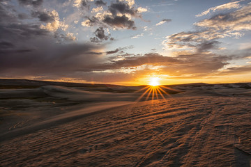 desert sunset