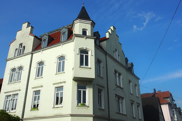 Bielefeld, NRW, Deutschland: Saniertes Altbauviertel