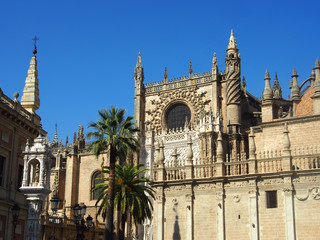 Fototapeta na wymiar Sevilla, Spanien: Kathedrale