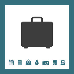 Luggage icon for web and mobile