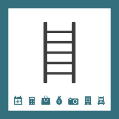 Ladder icon for web and mobile
