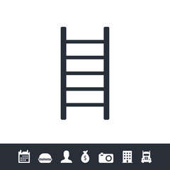 Ladder icon for web and mobile