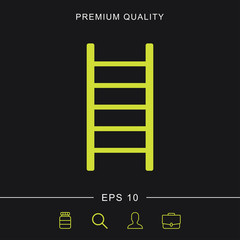 Ladder icon for web and mobile