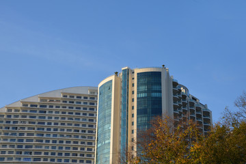 Fototapeta premium modern building in city