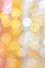 Obraz premium soft light bokeh christmas background