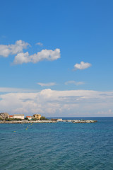 Little village at cap Corse